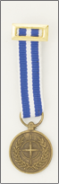 Medalla miniatura OTAN